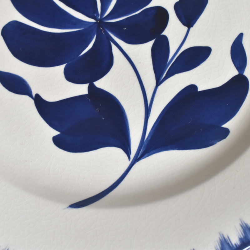 Vintage Footed Plate Sarran Thébes B