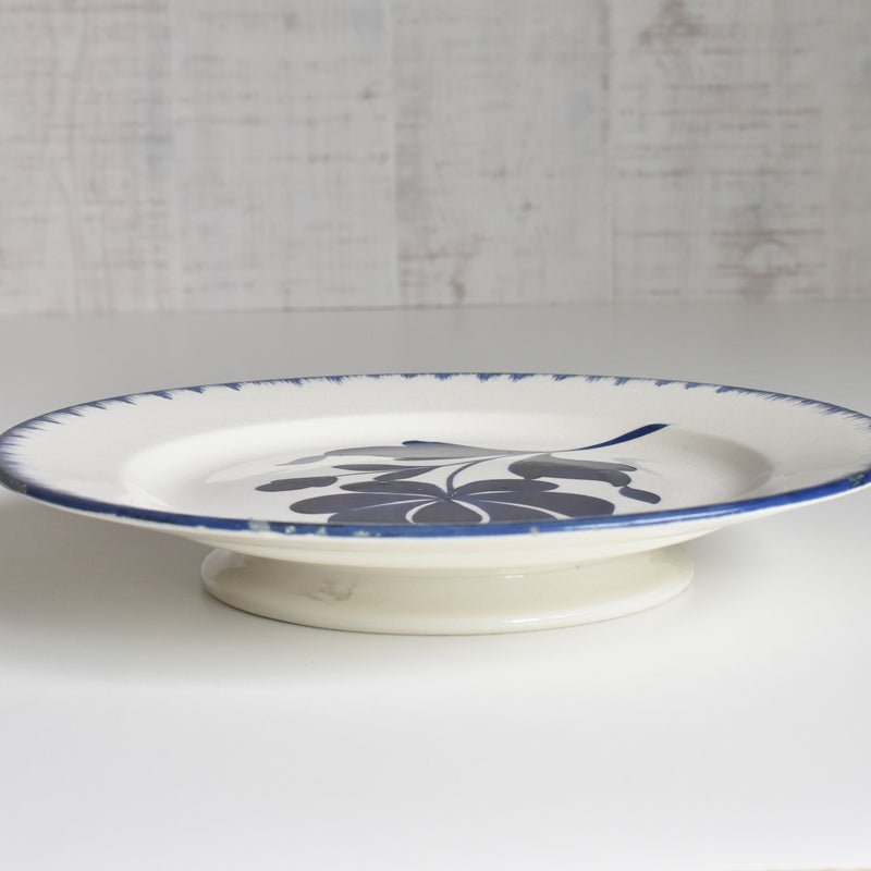 Vintage Footed Plate Sarran Thébes B