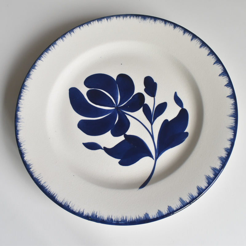 Vintage Footed Plate Sarran Thébes B