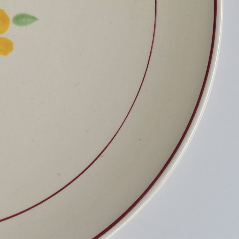Vintage Compote Dish, Salins Rustique