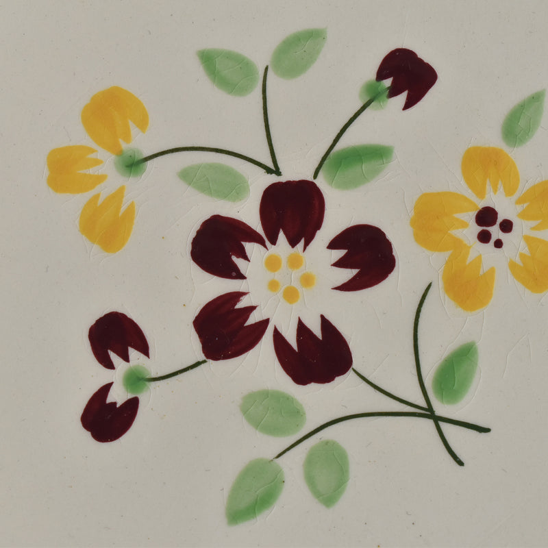 Vintage Compote Dish, Salins Rustique