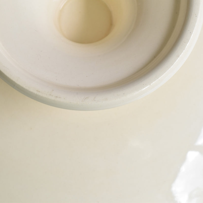Vintage Compote Dish, Salins Rustique
