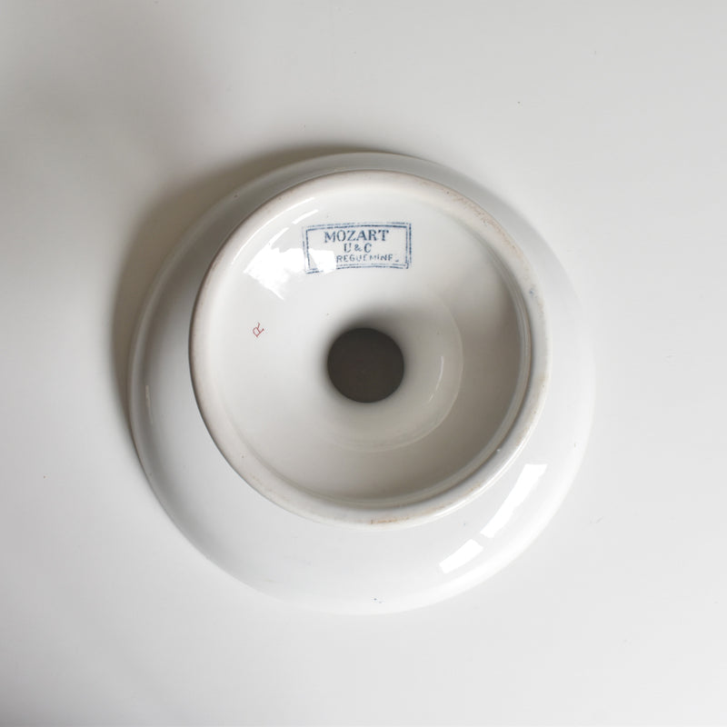 Antique Compote Dish U&C Sarreguemines Mozart