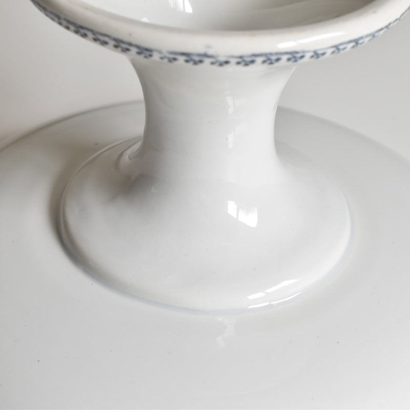 Antique Compote Dish U&C Sarreguemines Mozart