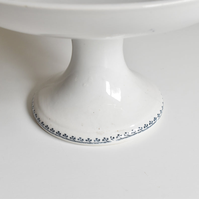 Antique Compote Dish U&C Sarreguemines Mozart