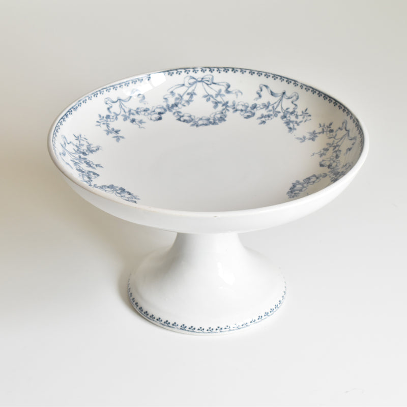 Antique Compote Dish U&C Sarreguemines Mozart