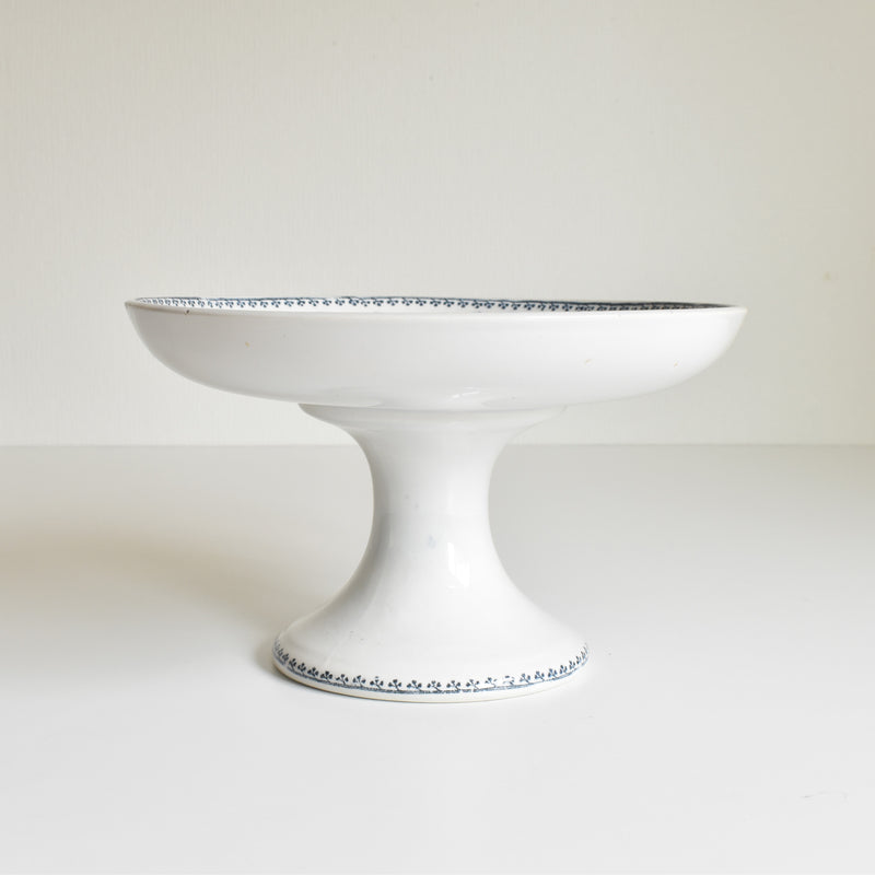 Antique Compote Dish U&C Sarreguemines Mozart