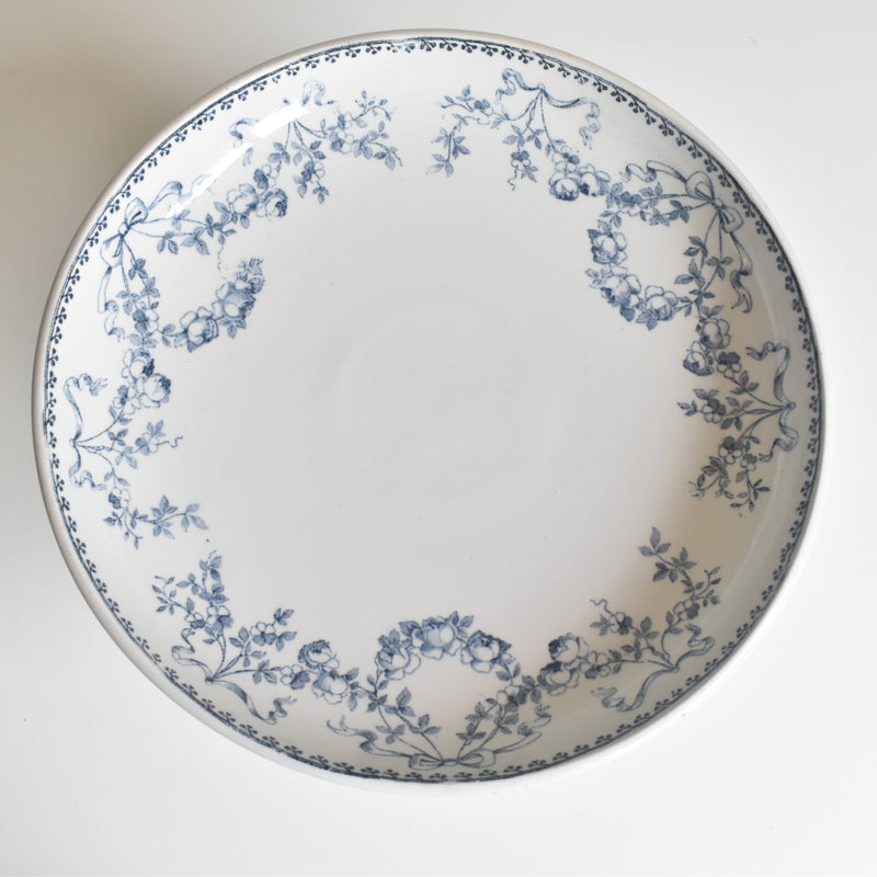 Antique Compote Dish U&C Sarreguemines Mozart