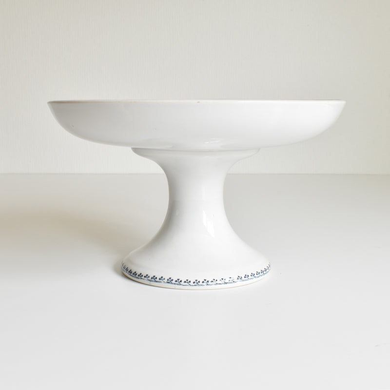 Antique Compote Dish U&C Sarreguemines Mozart