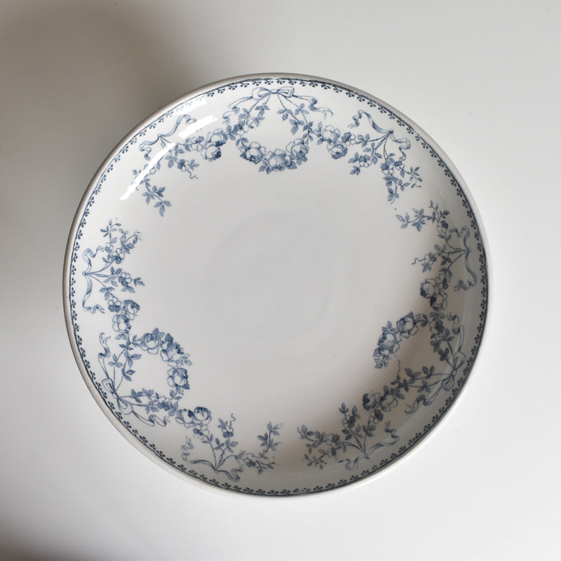 Antique Compote Dish U&C Sarreguemines Mozart