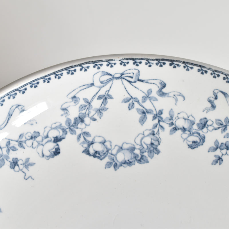 Antique Compote Dish U&C Sarreguemines Mozart