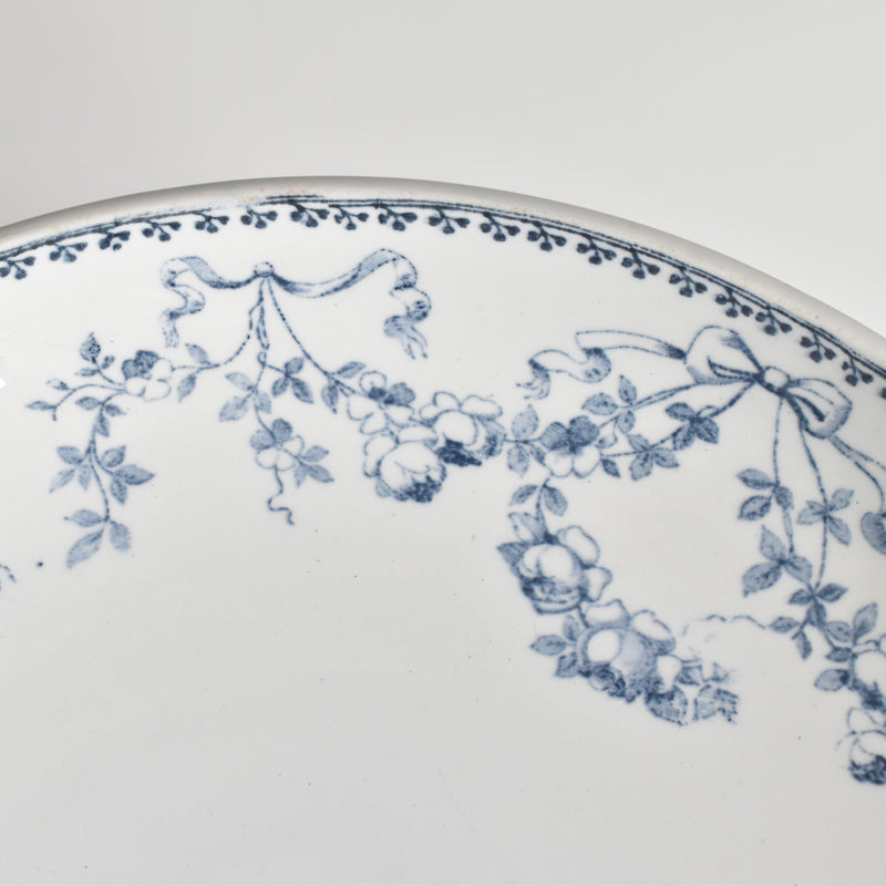 Antique Compote Dish U&C Sarreguemines Mozart