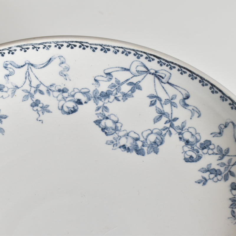 Antique Compote Dish U&C Sarreguemines Mozart