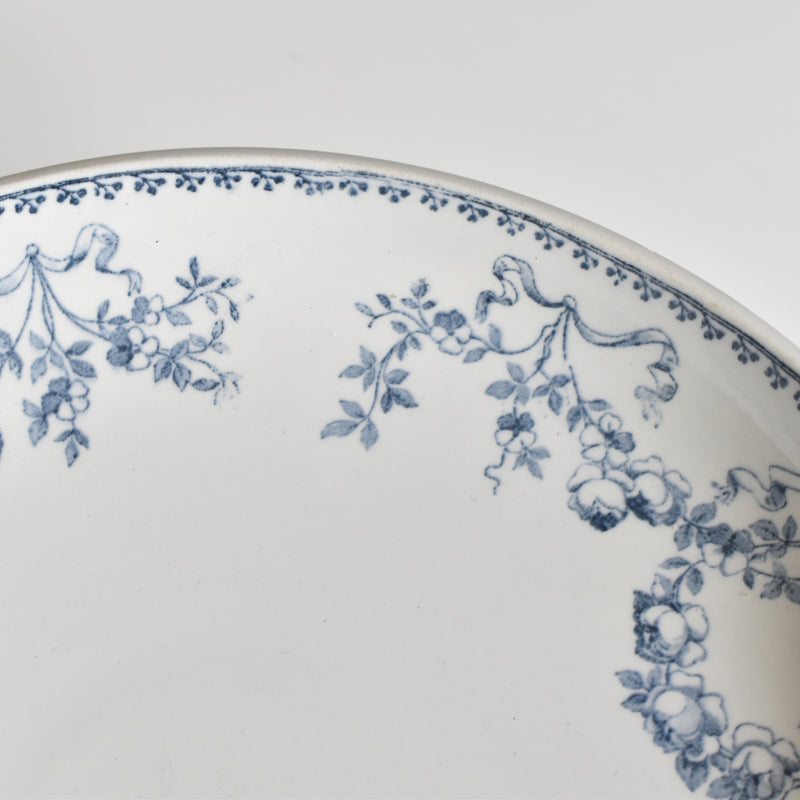 Antique Compote Dish U&C Sarreguemines Mozart