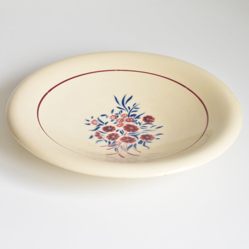 Antique compote dish, Badonviller, Francine