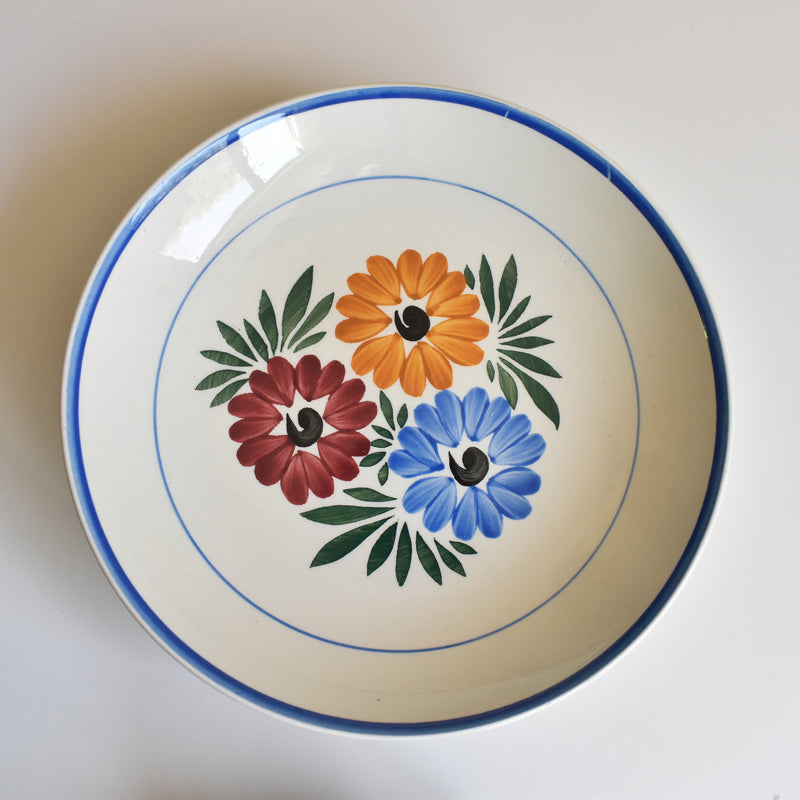 Vintage Compotier HBCM Creil et Montereau Yvonne