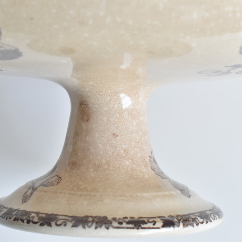 Antique Compotier E. Bourgeois