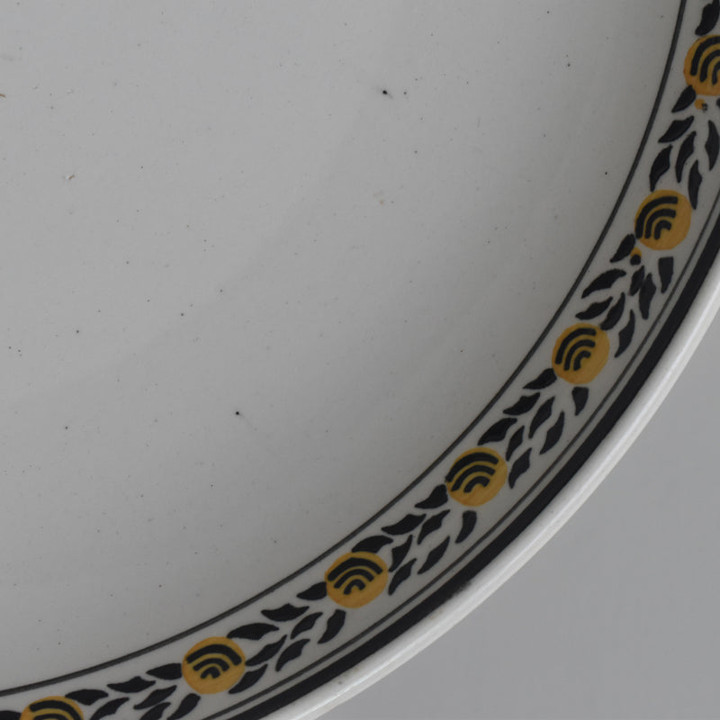 Vintage Compote Bowl Digoin & Sarreguemines Valence