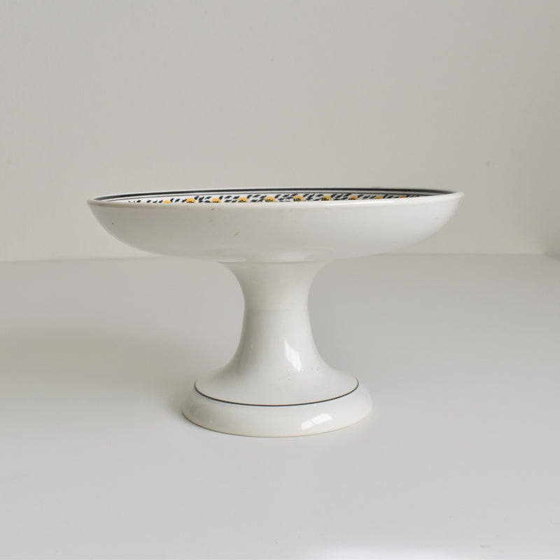 Vintage Compote Bowl Digoin & Sarreguemines Valence