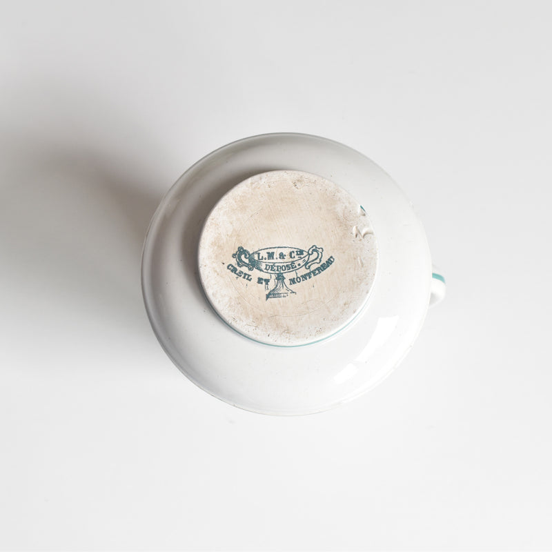 Antique Creamer Creil-Montereau Small
