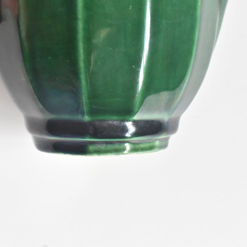Antique Creamer KG Luneville Green