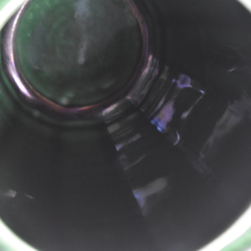 Antique Creamer KG Luneville Green