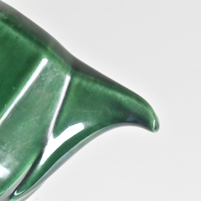 Antique Creamer KG Luneville Green