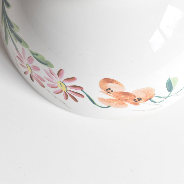 アンティークボウル クレイユモントロー フラワー