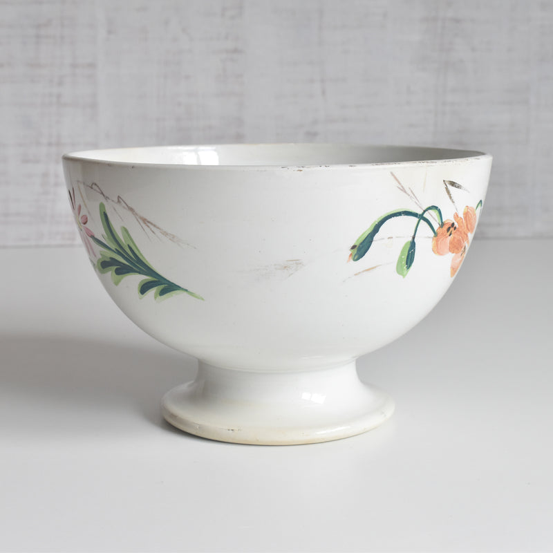 アンティークボウル クレイユモントロー フラワー