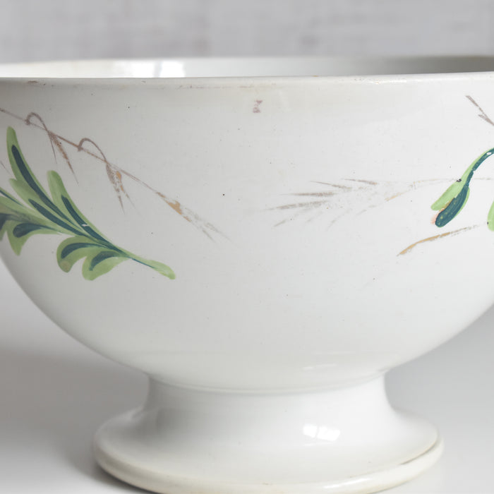 アンティークボウル クレイユモントロー フラワー