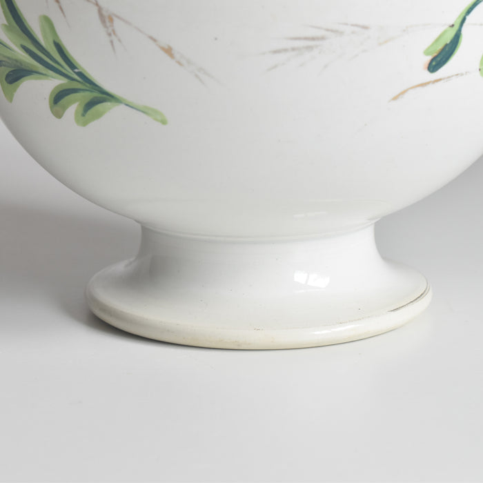 アンティークボウル クレイユモントロー フラワー