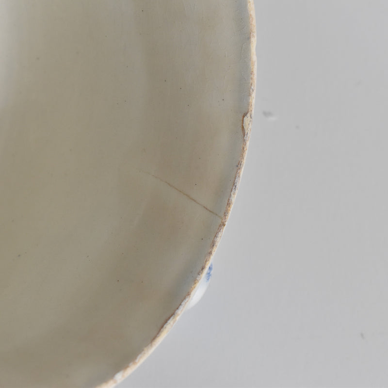 Antique Cup LM&Cie Creil et Montereau Flora Lichen