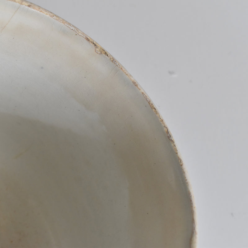 Antique Cup LM&Cie Creil et Montereau Flora Lichen