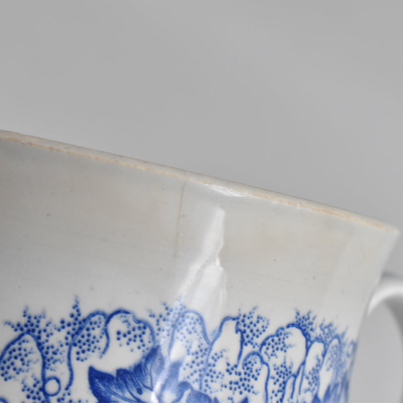 Antique Cup LM&Cie Creil et Montereau Flora Lichen