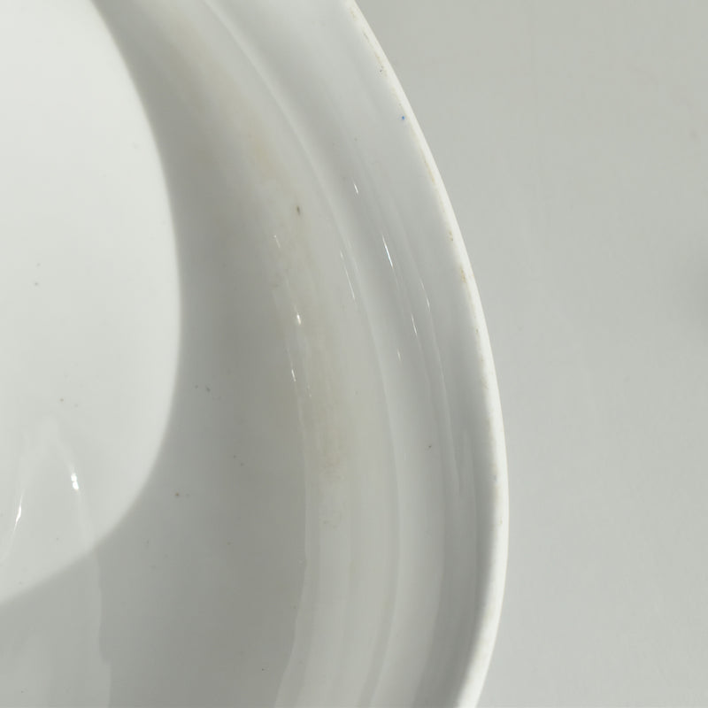 Antique soup tureen, LM&Cie Creil Montereau, Flora Lichen