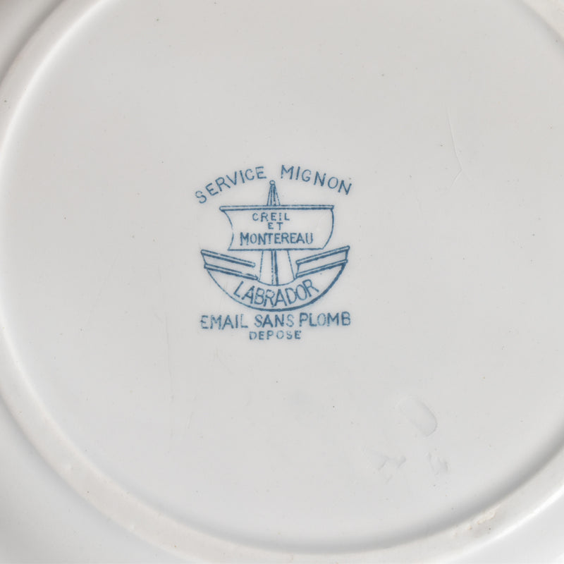 アンティークデザートプレート クレイユモントロー Mignon（ミニョン）