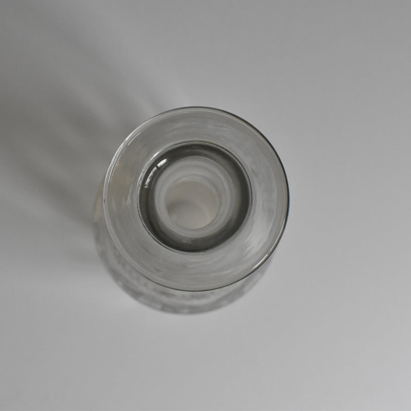 Antique Carafe, Engraved Flower