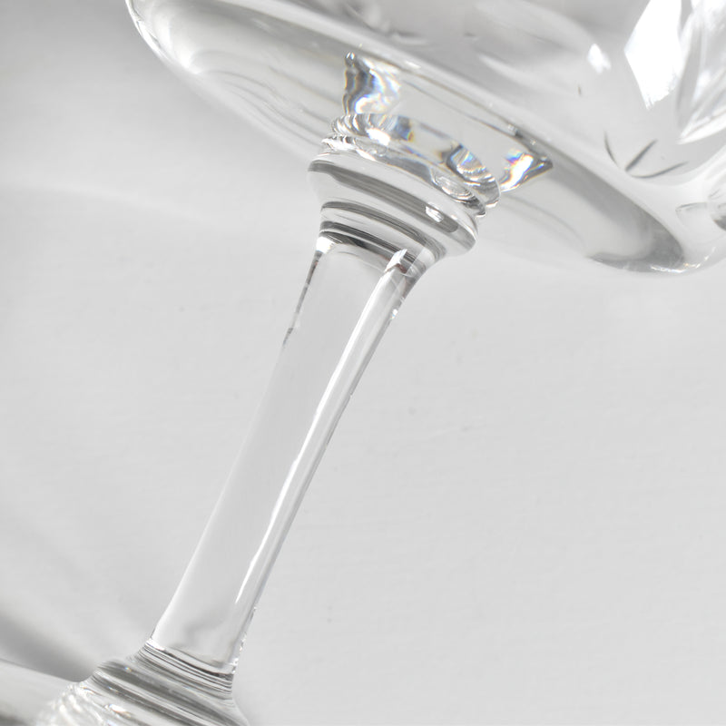 Antique Cut Crystal Champagne Coupe A