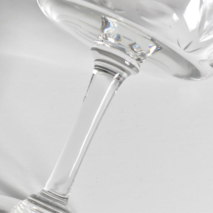 アンティーククリスタルガラス　シャンパンクープ Taille A