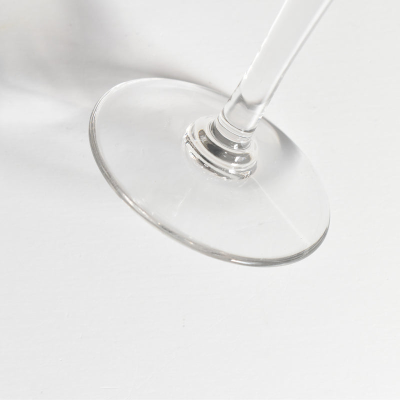 Antique Crystal Wine Glass Taille A