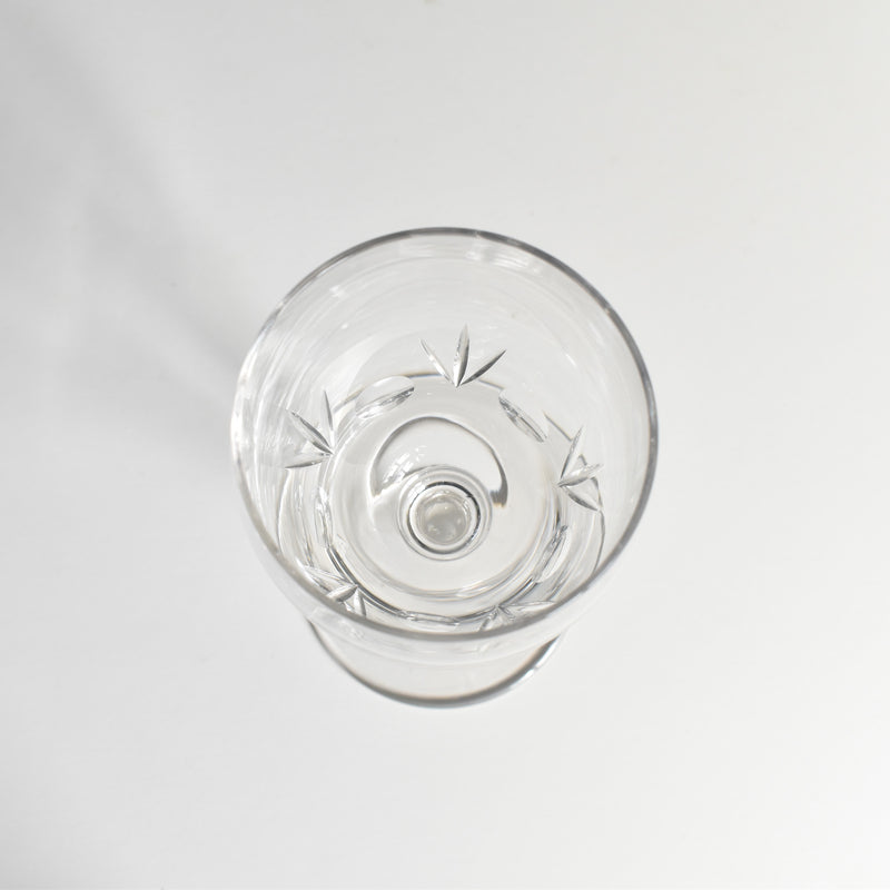 Antique Crystal Wine Glass Taille A