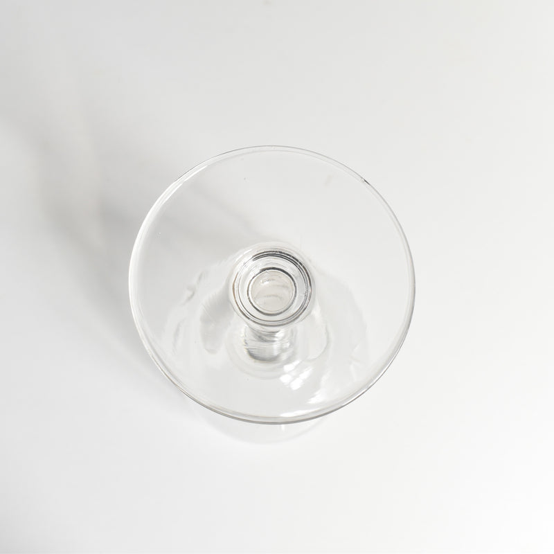 Antique Crystal Wine Glass Taille A