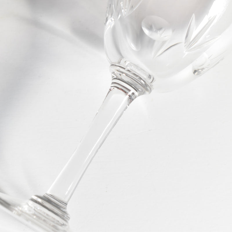 Antique Crystal Wine Glass Taille A