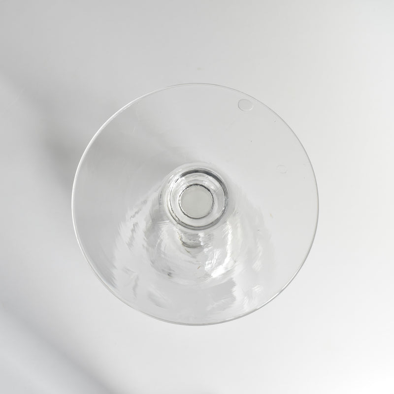 Antique Crystal Glass Water Glass Taille A