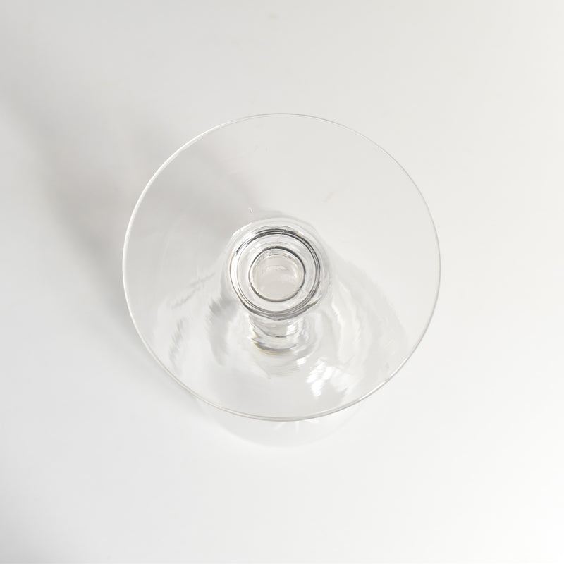Antique Crystal Wine Glass, Taille A