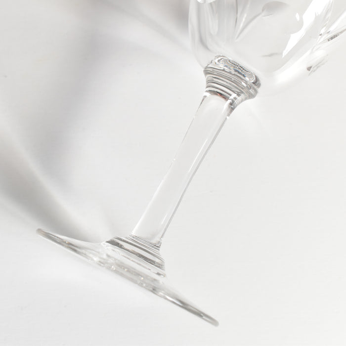 アンティーククリスタルガラス　ワイングラス Taille A