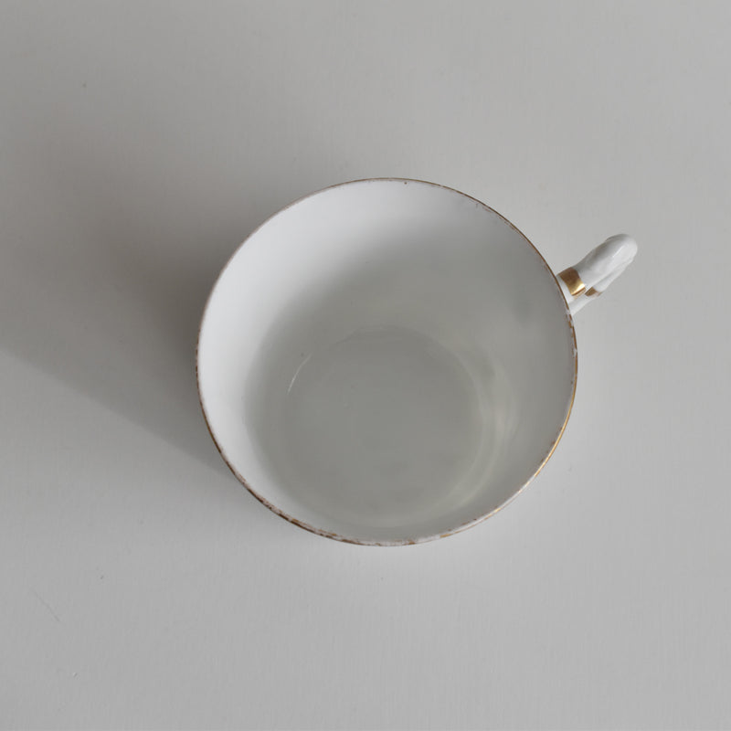 Antique Coffee Cup & Saucer Limoges Sigismond Maas A