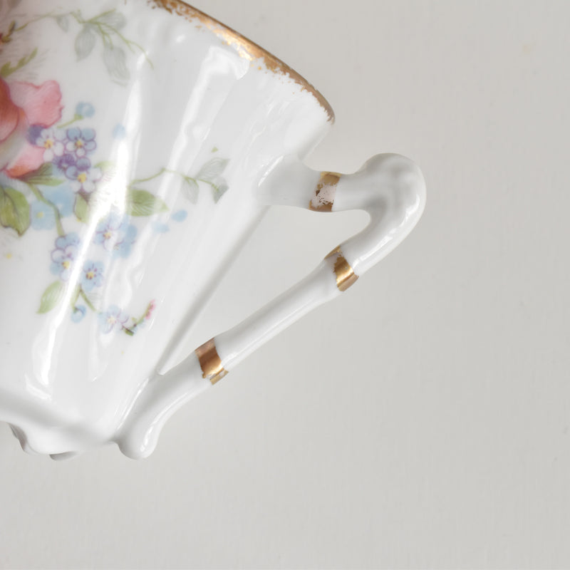 Antique Coffee Cup & Saucer Limoges Sigismond Maas A