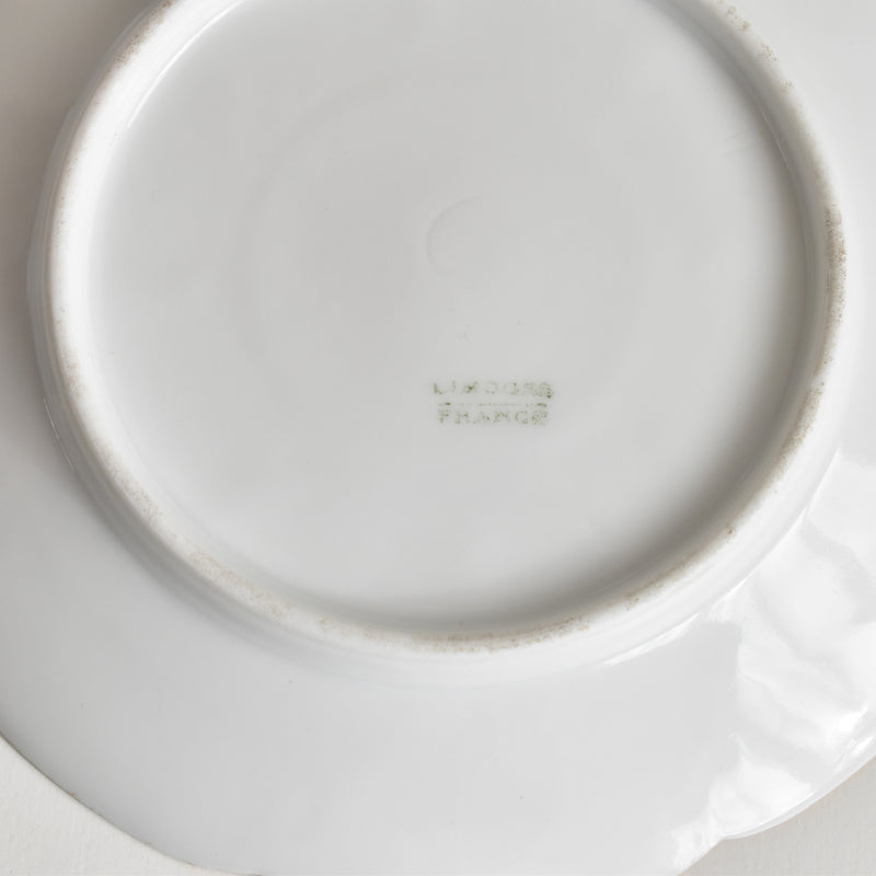 Antique Coffee Cup & Saucer, Limoges Sigismond Maas B
