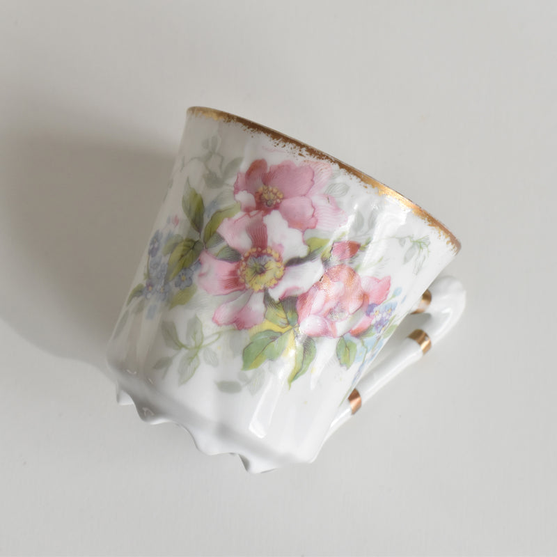 Antique Coffee Cup & Saucer, Limoges Sigismond Maas B